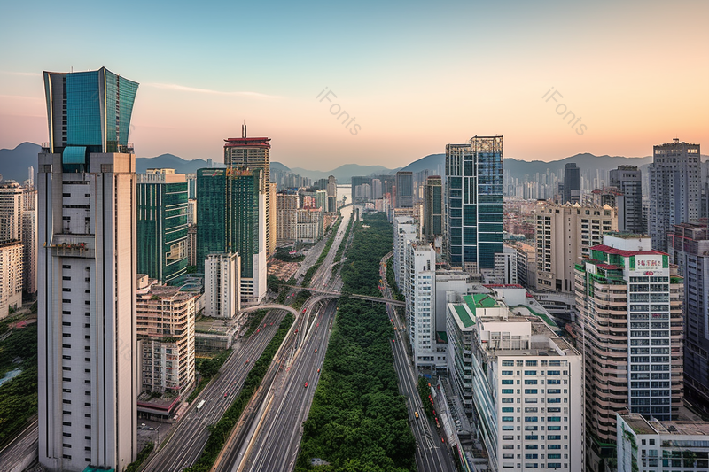 航拍现代城市规划俯拍摄影都市高楼大厦楼房房子建筑摄影,高清,摄影图,摄影图片,图片大全,摄影图免费下载